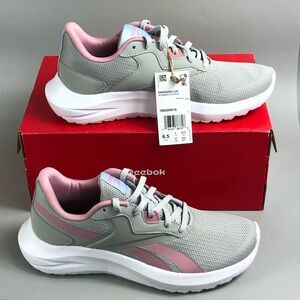Reebok Women's Gray & Pink Running Sneakers Size 6.5
